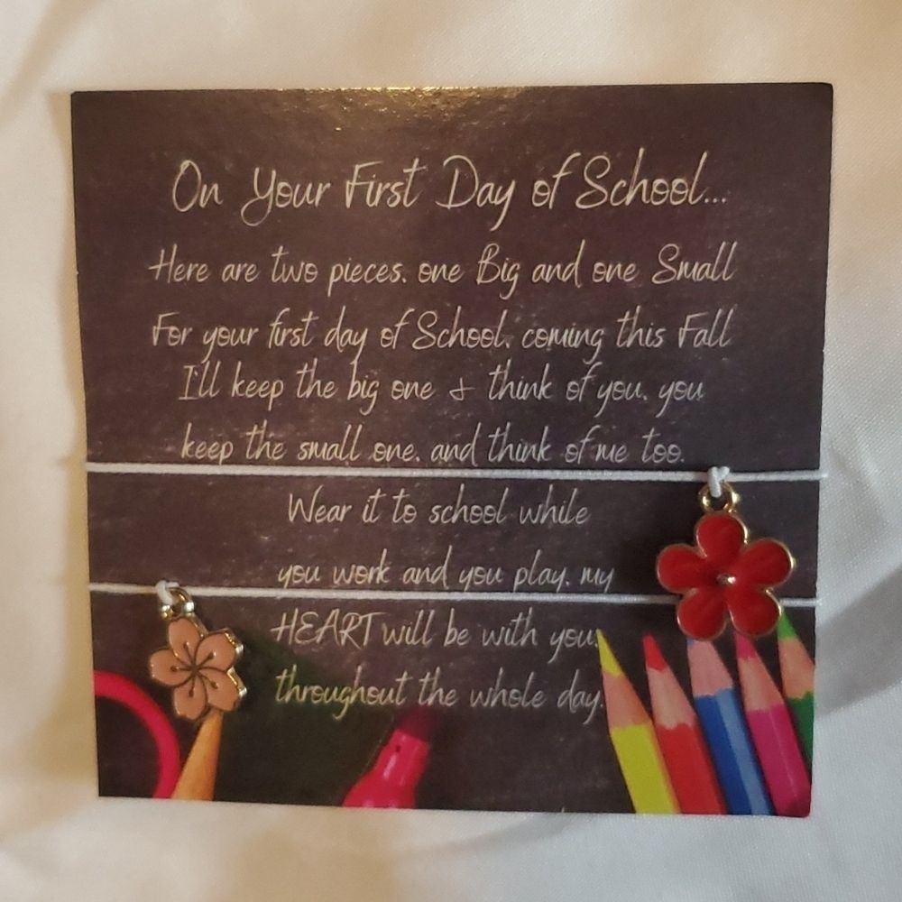 NEW BACK TO SCHOOL MOTHER/DAUGHTER BRACELETS
